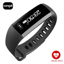 Congdi Smart Браслет монитор сердечного ритма электронные часов Bluetooth 4.0 фитнес активности браслет спортивные часы RR5.PLUS