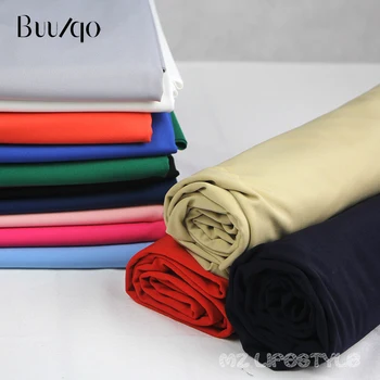 

Buulqo stretchy cotton knitted fabric for legging pants swimsuits dress material