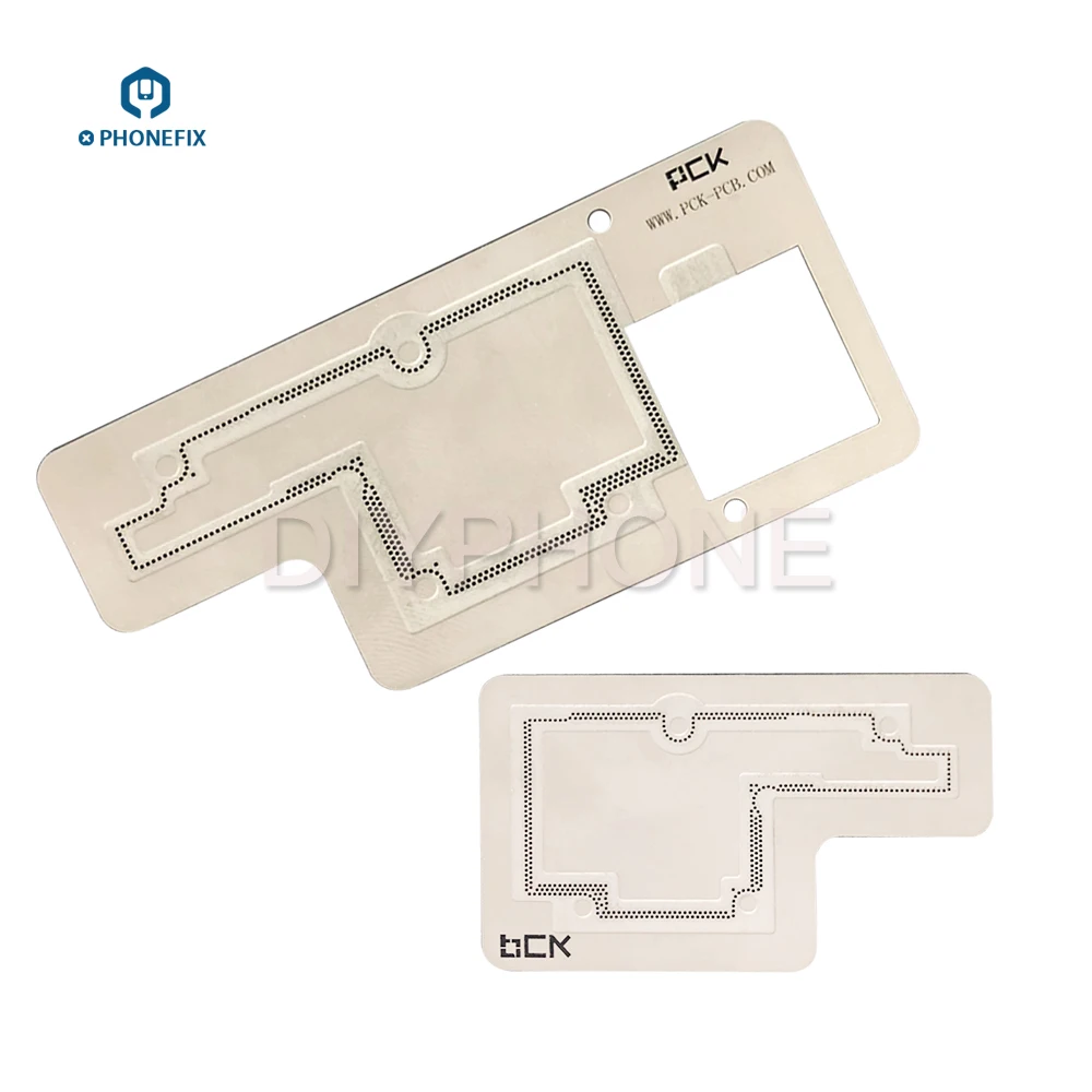 

PHONEFIX New Style 3D BGA Reballing Stencil Template for iPhone X Upper Lower Layer Motherboard Positioning Repair Tool