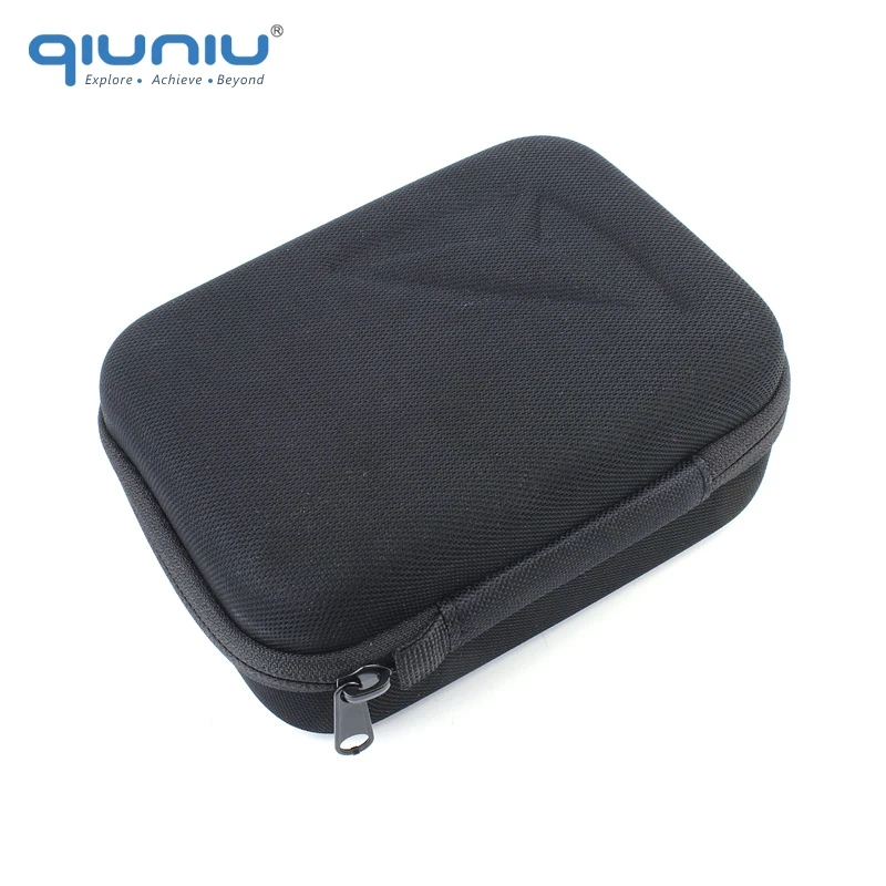 QIUNIU для GoPro аксессуары небольшого размера коллекционный чехол портативные противоударные сумки для хранения для Go Pro Hero 6 5 4 3+ 3 2 для SJCAM