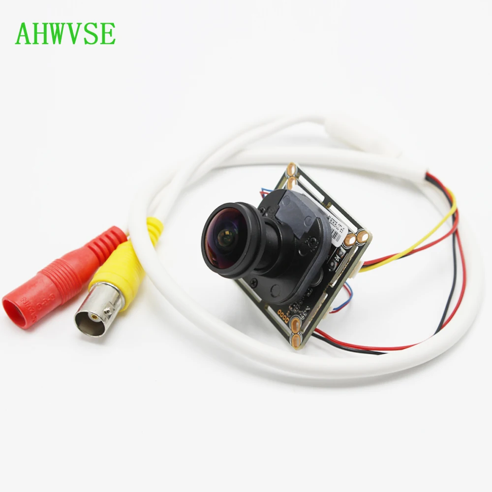 HD 5MP 4MP 2MP 1MP 1080P AHDH CCTV камера модуль PCB BNC кабель AHD камера Модуль плата для AHD камеры с рыбий глаз 1,8 мм объектив