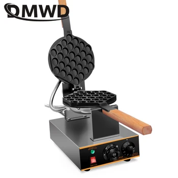 

DMWD Commercial Electric Egg bubble waffle maker with non-stick pan muffin Eggettes puff bubble egg cake oven machine 110V/220V