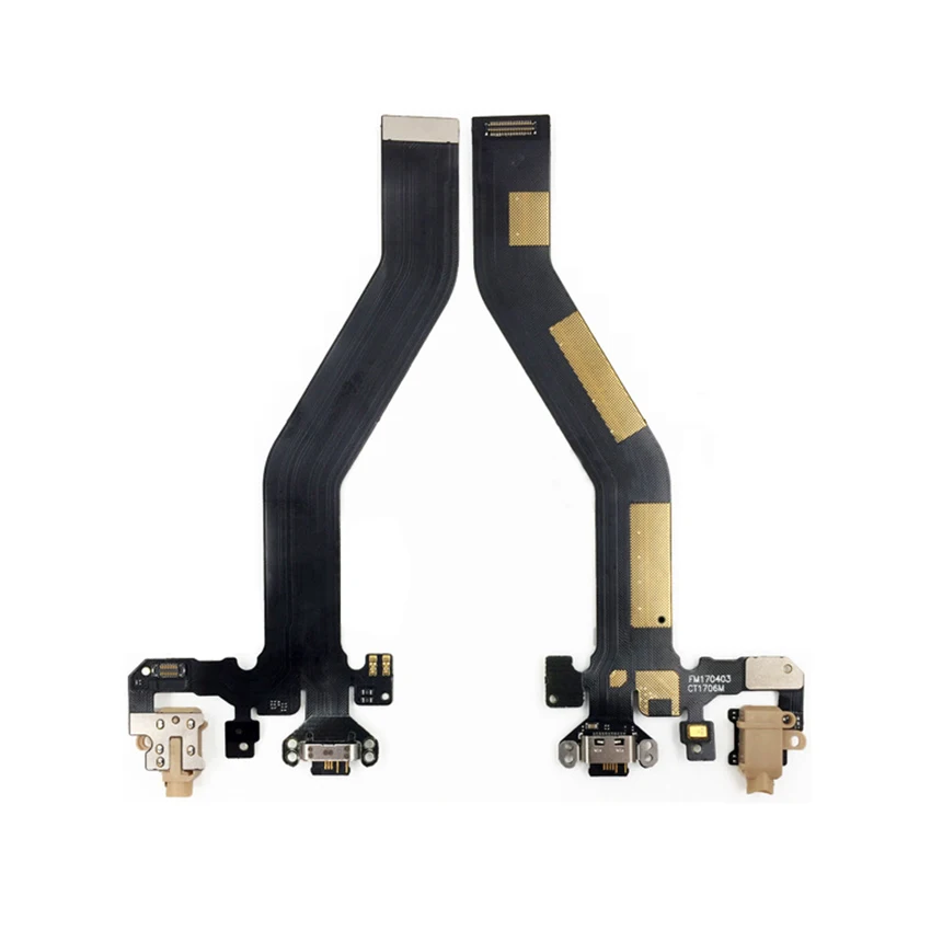 

New Micro USB Charger Charging Port Dock Connector W Audio Phone Jack Flex Cable For Meizu Mx6 Mx 6 with Microphone