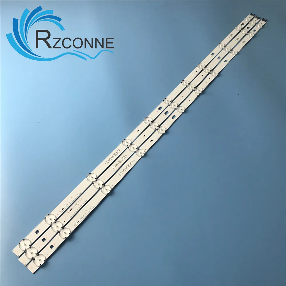 

829mm LED backlight strip 11 lamp for LG INNOTEK 43INCH DRT LED ARRAY_3PCM00778A LC43490083A