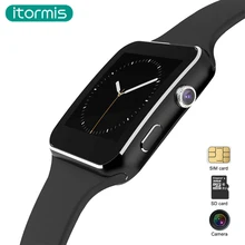 Itormis Bluetooth смартфон часы Smartwatch sim карты с изогнутым экраном Камера