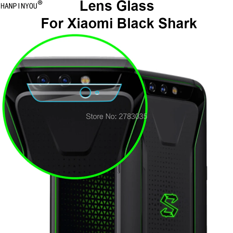 

For Xiaomi Black Shark 5.99" Clear Ultra Slim Back Camera Lens Protector Rear Camera Lens Cover Tempered Glass Film