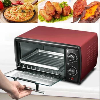 

Convection Electric Oven Home Multi-function 12L Mini Baking Oven Single Mechanical Timer Control Roaster Machine Kitchen Grills