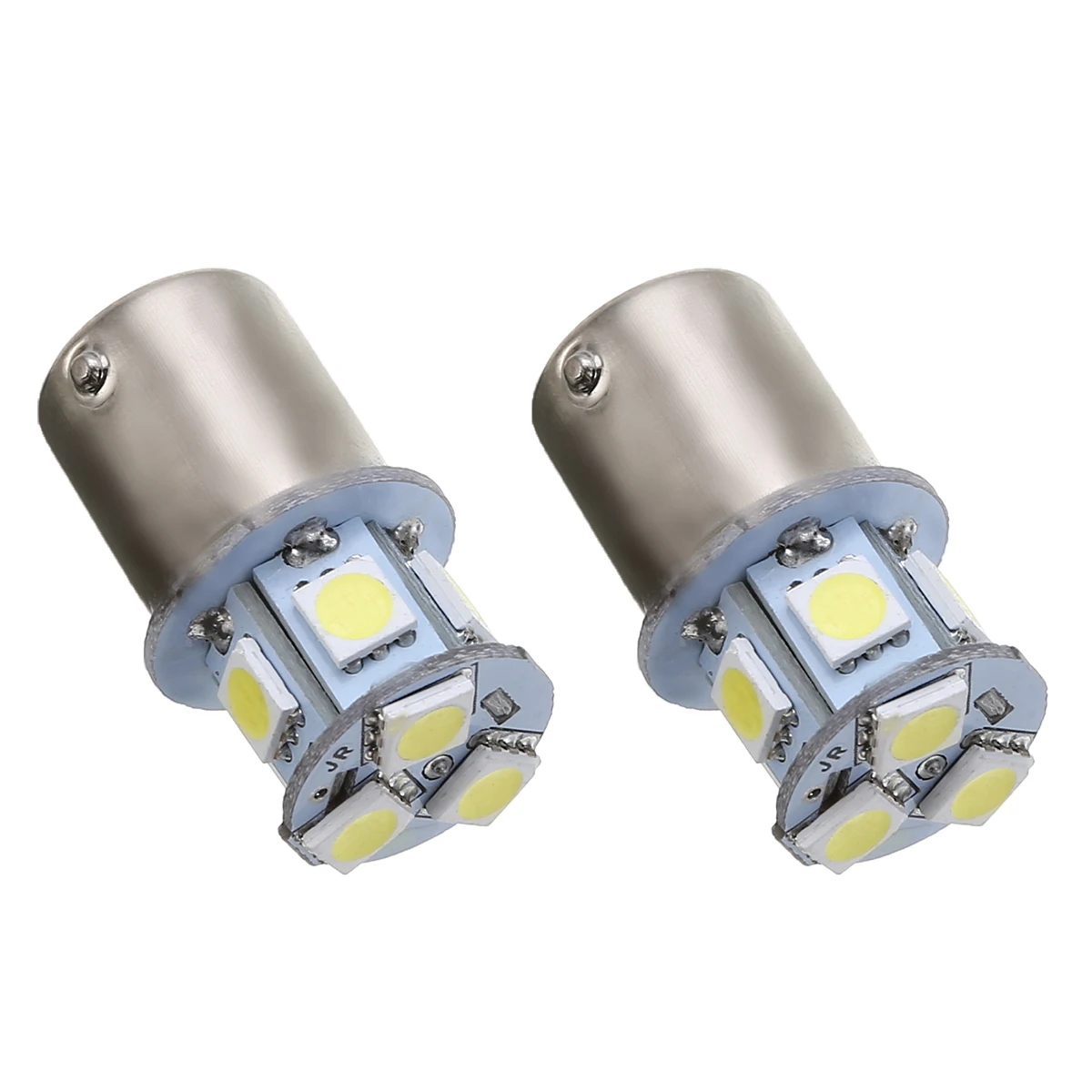 2X DC 12V 1156 Car Brake Light White 5050 8 SMD LED Tail Turn Signal Light Bulb Auto Side Marker Backup Stop Lamp
