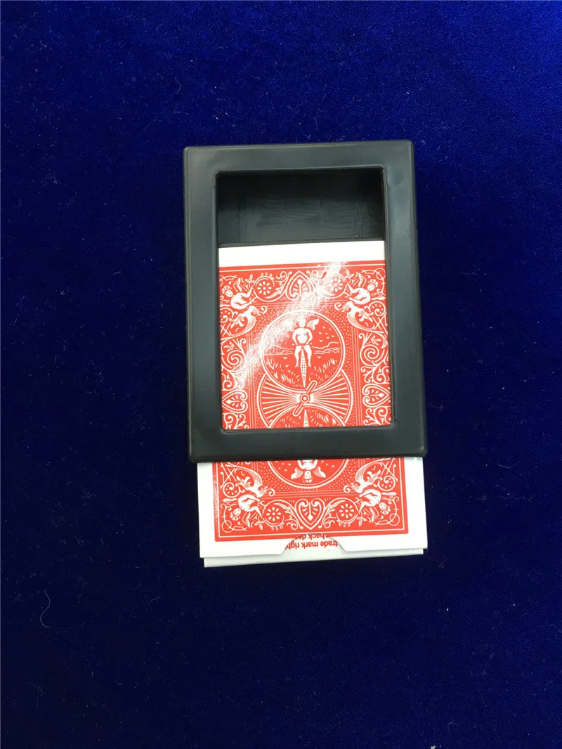 Amazing magic Deck Disappearing Vanishing Magic Card Case Close Up