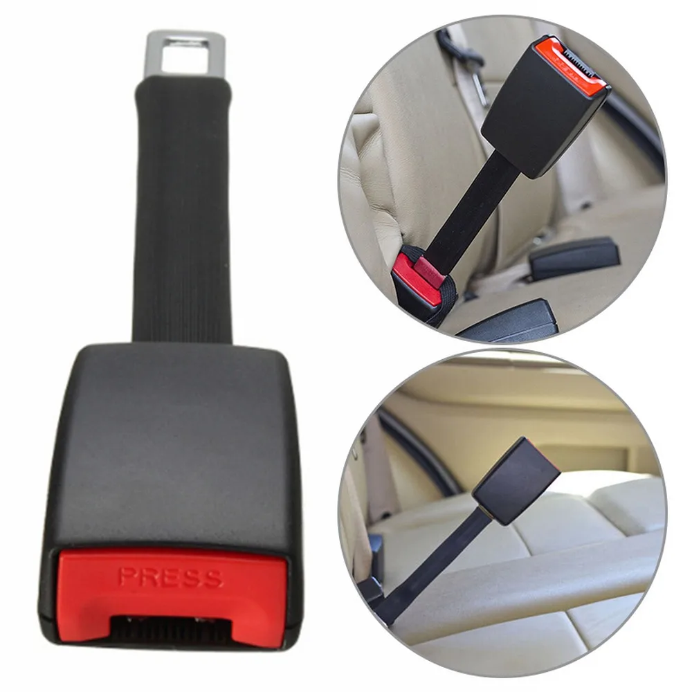 

1PCS Universal Car Seat Belt Extension Auto Seatbelt Buckle Seat Belts Padding Extender Seat Belts Socket Accessories