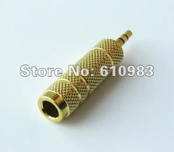 

(5 pieces/lot) 3.5mm to 6.35mm 1/4" Stereo connector adapter to Headphones