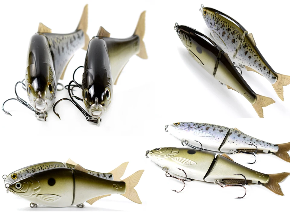 Пользовательские Shad Baitfish 9 дюймов планер Swimbait Shad рыболовная приманка для окуня тонущих поплавок-приманка