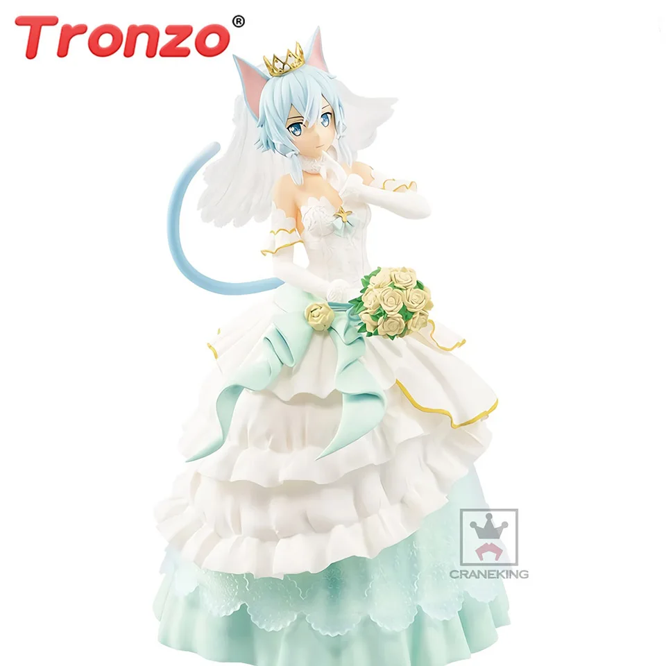 Фигурка Tronzo BANPRESTO EXQ фигурка аниме меч искусство онлайн Asada Shino свадебная кошка для