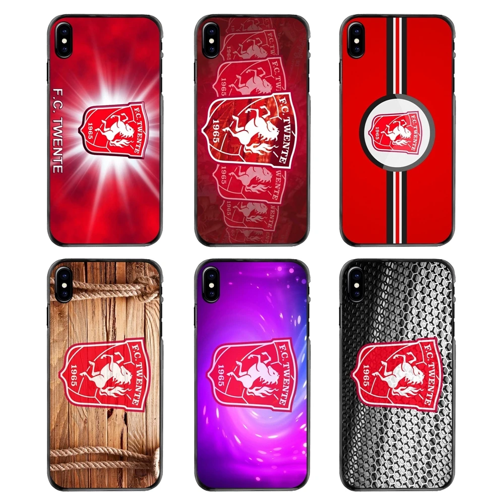 For Samsung Galaxy Note 2 3 4 5 S2 S3 S4 S5 MINI S6 S7 edge S9 S8 Plus FC Twente Football Logo Animatie Print Mobile Phone Cover |