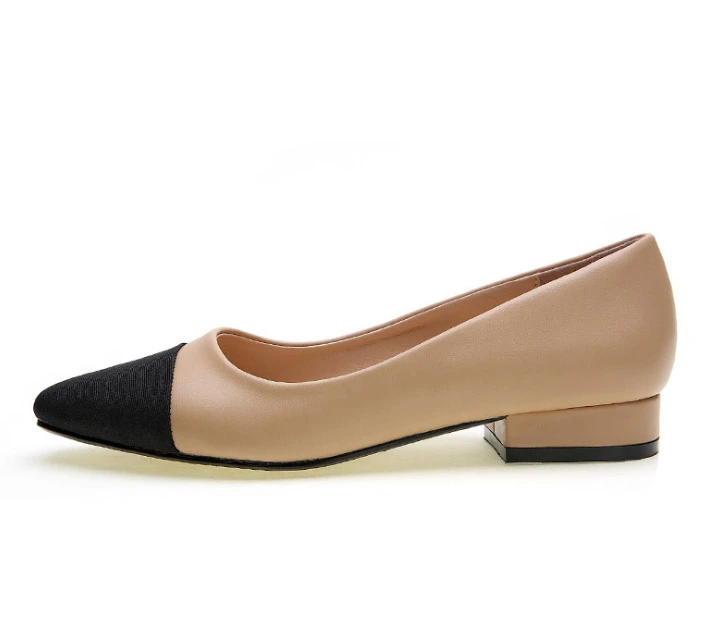 low heel ballet pumps