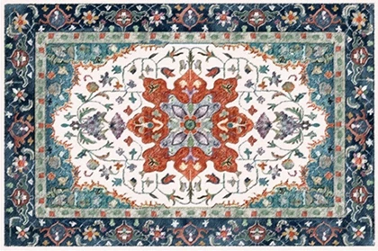 Винтажные классические ковры геометрической формы для гостиной, дома, спальни, персидский ковер, коврики для журнального столика, тонкие коврики - Цвет: Carpet7