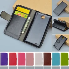 Leather case for ZTE Blade Buzz V815W flip cover case housing for ZTE V 815 W for MTC Smart start mobile phone covers cases