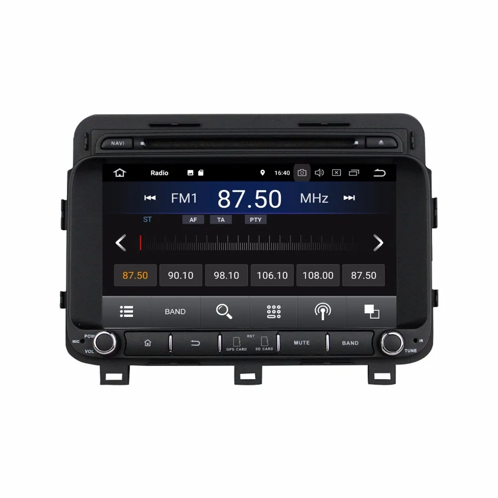 Discount 2GB RAM Quad core 2 din 8" Android 8.1 Car DVD Player for Kia K5 Optima 2014 2015 GPS Navigation Radio Bluetooth WIFI 16GB ROM 2