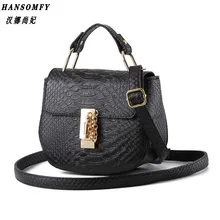 100 Genuine leather Women handbags 2017 New Ms bag Korean fashion small fresh female pig