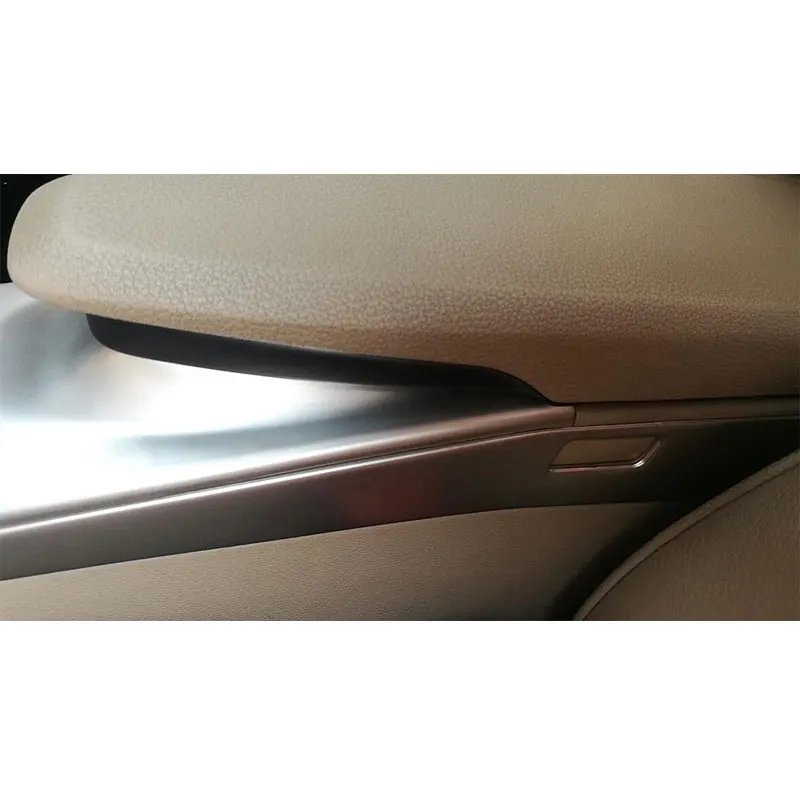 Авто внутренняя отделка подлокотника коробка Панель Сталь Стикеры центральной консоли Крышка для Mercedes Benz 2008- GLK 220 250 300 350 GLK X204