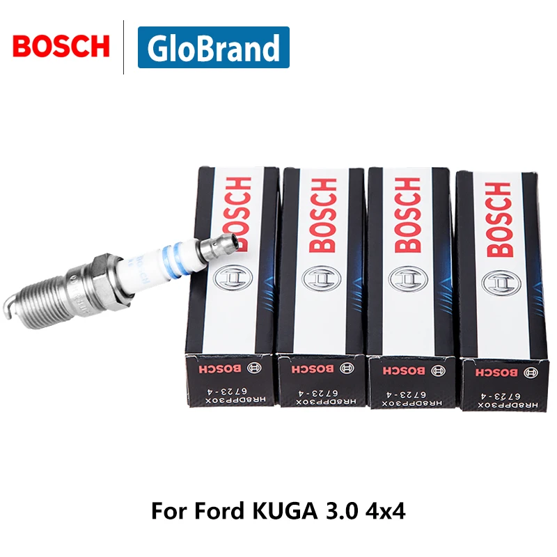 4pieces/set BOSCH Single Platinum car Spark Plug HR8DPP30X for Ford