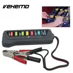 Vehemo 12 В Авто Цифровой батарея генератор автомобиля батарея диагностический инструмент тестирования