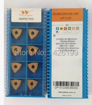 

Free Shipping carbide inserts WNMG060404 / WNMG060408 GM Suitable for MWLNR Series Turning Facing External Lathe Tool