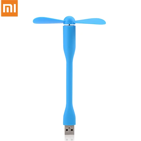 Новое прибытие Xiaomi Мини USB светильник Портативный Светодиодная лампа Xiaomi блестящие светодиодный светильник с переключателем Управление 5V 1,2 W для Мощность банк/промышленный компьютер - Цвет: Xiaomi Mini Fan