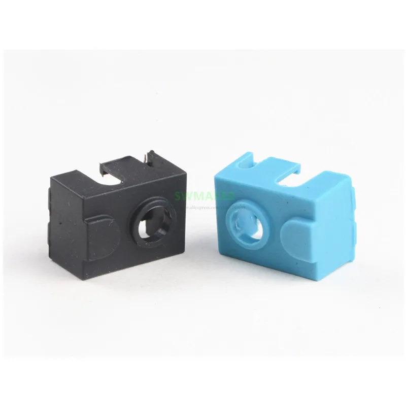 

1pcs New black V6 Silicone Sock upgrade instead ceramic insulation for PT100 Block Reprap Titan Prusa i3 MK3 hotend