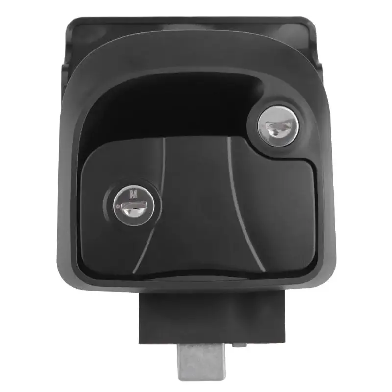 

VODOOL Zinc Aloy RV Trailer Camper Car Dual Lock Cylinders Entrance Entry Door Lock Assembly with 2 Keys Auto Accessories