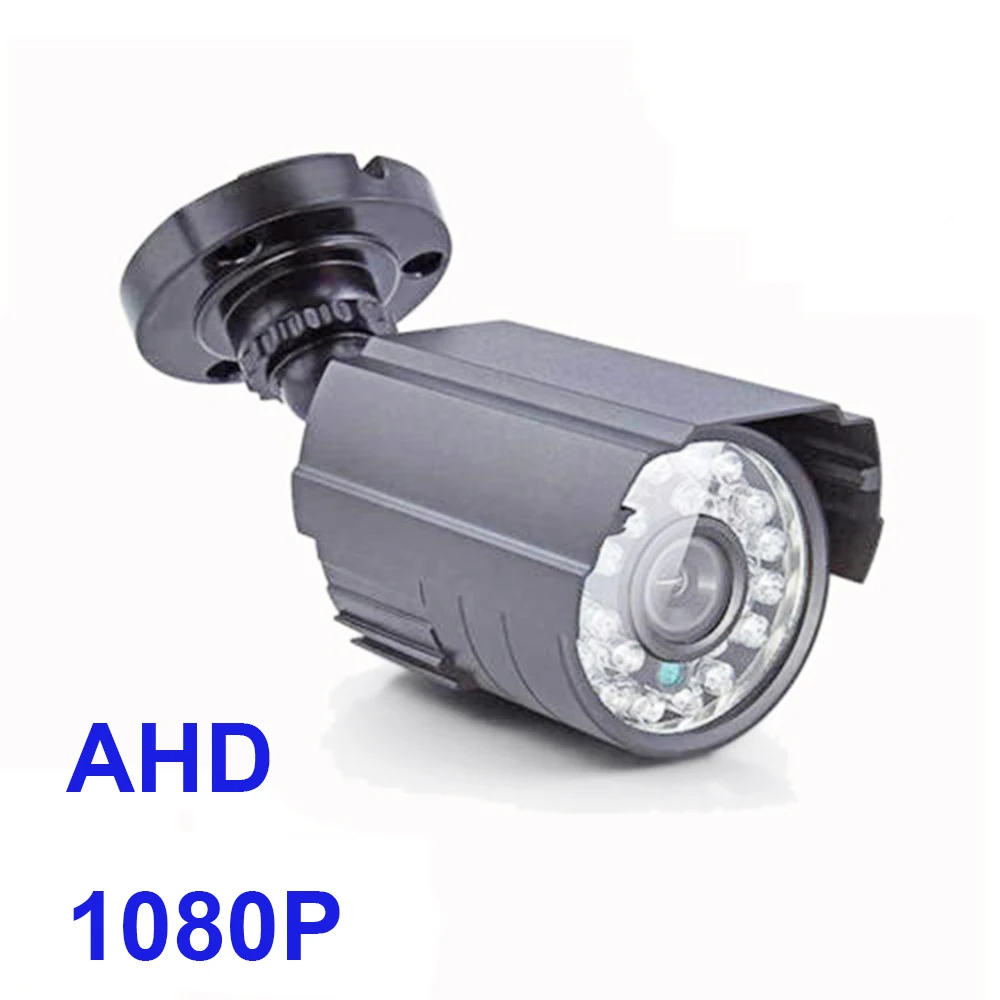 

AHD 1080P CCTV Bullet Security Camera 2MP HD Analog Outdoor 24LED IR-CUT Night Vision Cam