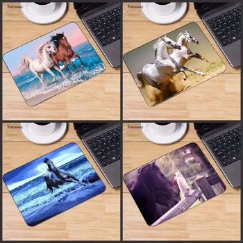 

Yuzuoan My Favorite Beautiful Horse Gamer Speed Mice Retail Small Rubber Mousepad Size for 18x22 25X20 25x29cm Small Mousemat