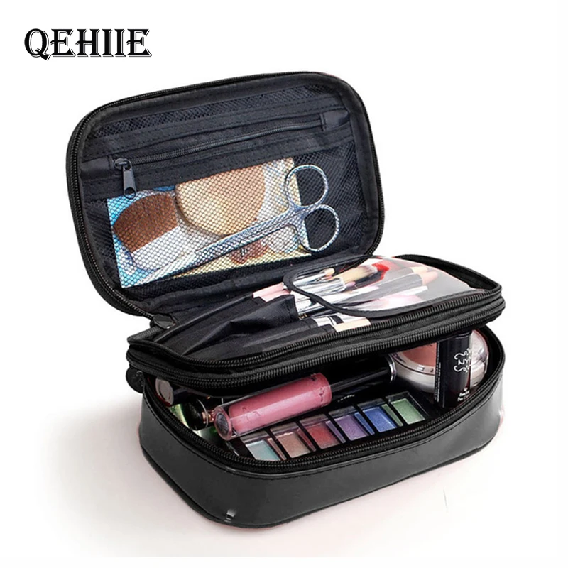 صغيرة بو التجميل أكياس للماء المكياج Necessarie الأنثوية أدوات المنظم الحقيبة غسل أدوات الزينة الغرور الجمال حالة اكسسوارات