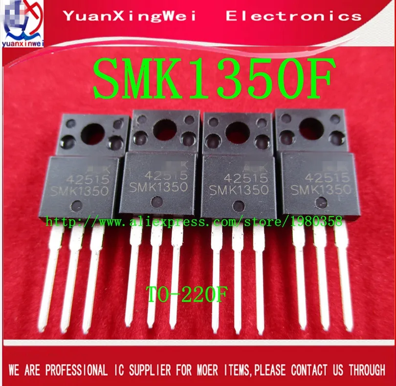 Бесплатная доставка! 10 шт. SMK1350F 13N50 13A 500V SMK1350|applicator| |
