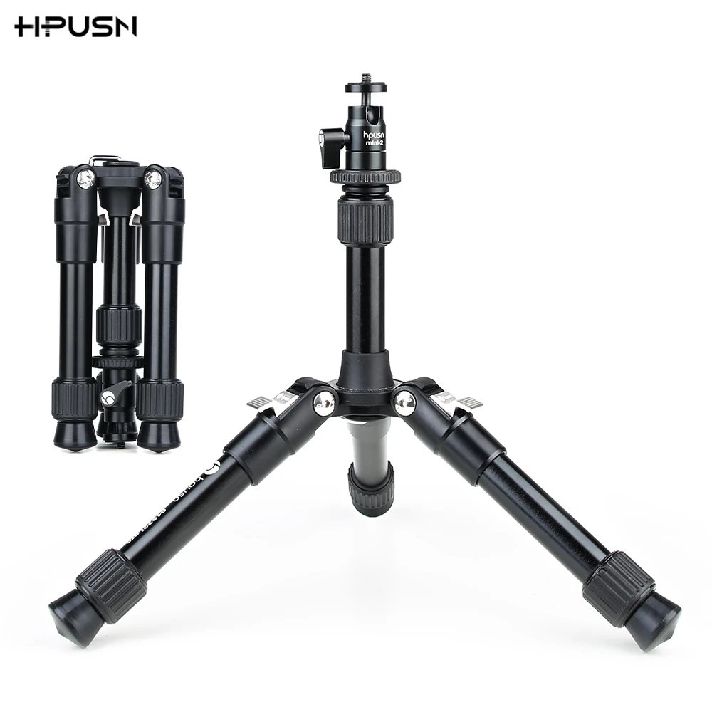 Aluminum Alloy Mini Tripod with Ball Head Travel Portable Sport Tripod