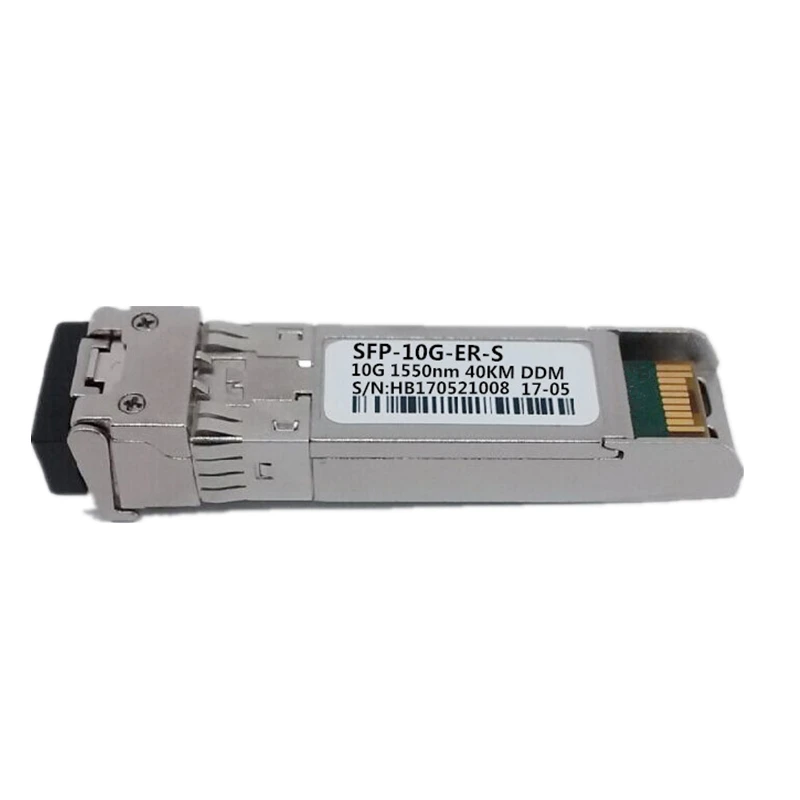 100% новый для Cisco SFP-10G-ER-S SFP 10 gb Fiber модуль оптического трансивера ER/EW SMF 1550nm 40 км DDM duplex LC разъем