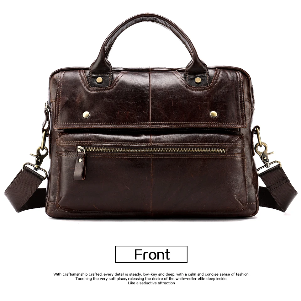 Messenger Bag Men's Genuine Leather Casual Crossbody Bags for Men Shoulder Bag Men Bags Business Leather Man Handbags 8508 (10)
