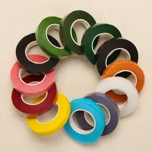 25 метров Бумажная гирлянда лента искусственный цветок фиксированные принадлежности для свадебного украшения DIY ВЕНОК Флорес гирлянда поставки клейкая лента