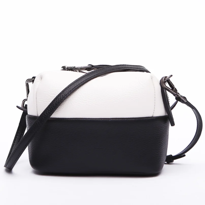 

multicolour genuine leather bag Women's messenger bags women famous brands high quality ladies shoulder bag Clutch 18080711