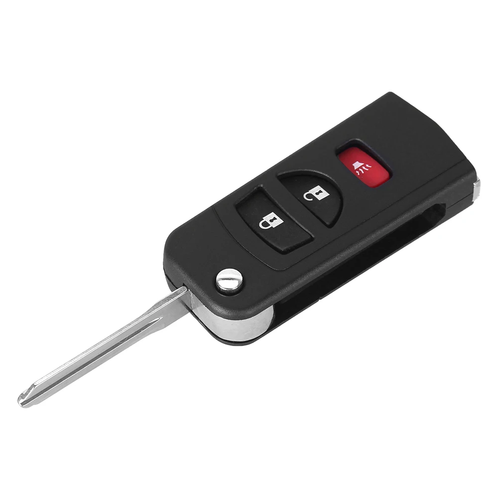 Чехол для ключей KEYYOU складной с 3 кнопками и дистанционным управлением Nissan Quest Murano