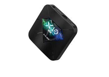 

VHXSIN 20PCS/LOT X10 Android 7.1 TV Box Amlogic S905W Quad Core 2GB 16GB 100M LAN