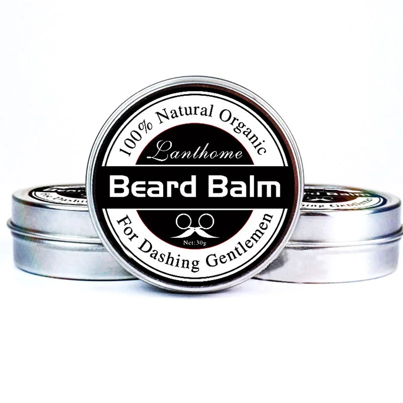 30g Lanthome Natural Men Beard Hair Wax Balm Organic Beard Conditioner Leave in Styling Moisturizing Fast Beard Growth Essence 30g Lanthome Natural Men Beard Hair Wax Balm Organic Beard Conditioner Leave in Styling Moisturizing Fast Beard Growth Essence