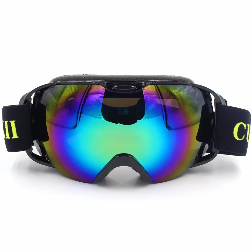 Cuzaekii HX 012 Skiing Snowboarding Goggles UV400 Anti fog Double Lens Snowmobile Ski Snowboard