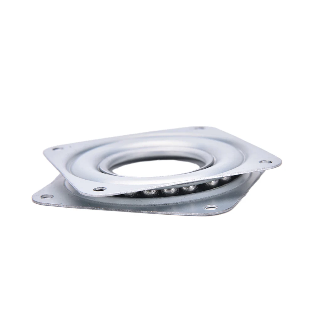 2 Sizes Lazy Square Bearing Swivel Plate Turntable Swivel Plate Bearing