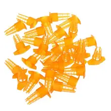 1000 шт. защитный чехол для Ловца королевские клетки коробка клетка разведение пчел инструменты пчелы пластик антиукус Защитная клетка коробка чашки поставки