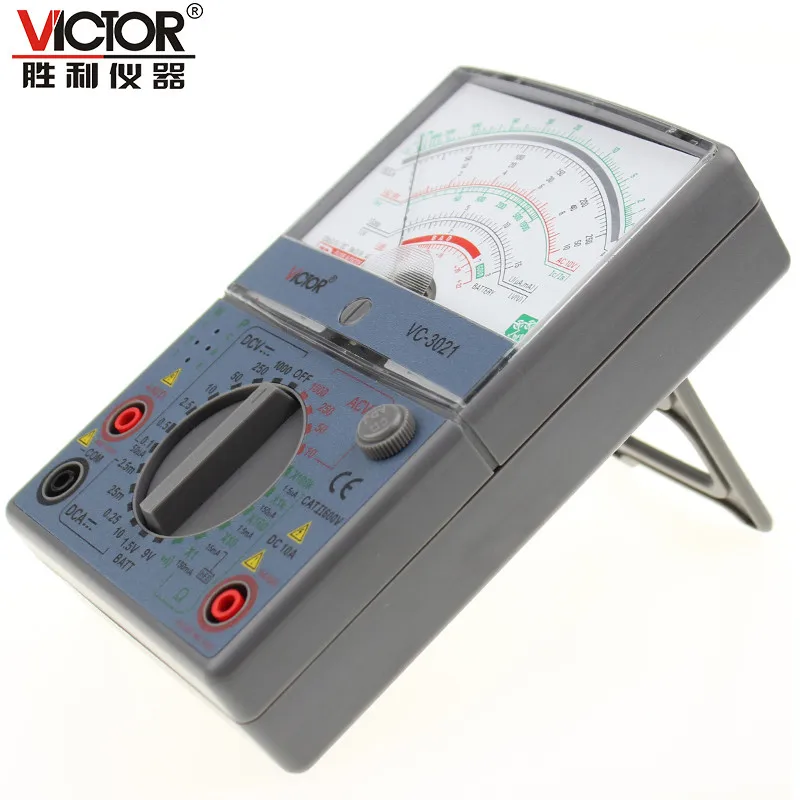 Victor VC3021 указатель Универсальный мультиметр Высокая точность мульти механический Универсальный мультиметр 1000 в