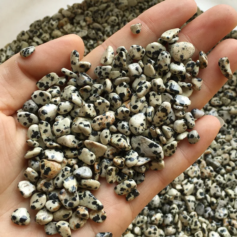 

Natural Leopard grain spot obsidian Tumbled Stones Crystals minerals Aquarium flowerpot decoration Feng shui snow stones