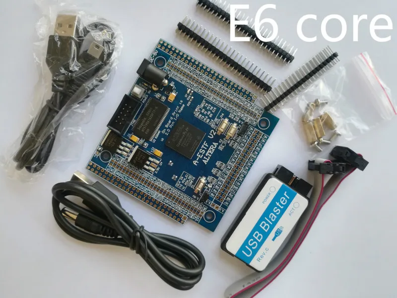 E6 altera fpga board altera board fpga development board EP4CE6f17C8N NIOS II board+ SDRAM +USB DC-5V POWER