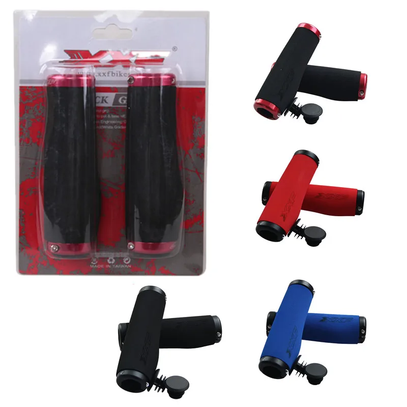 2017 New Bikes Grip Alloy Lockable Handlebar MTB Ergonomic Soft Sponge Grips Comfortable Lock-on Bar End Bicycle Accessories 2017 New Bikes Grip Alloy Lockable Handlebar MTB Ergonomic Soft Sponge Grips Comfortable Lock-on Bar End Bicycle Accessories