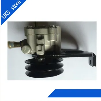 

8-97129-593-1 Power steering pump for ISUZU D-MAX (Early Models) Twin pully and mounting bracket 4JA1,AJB1,4JB1T,4ZD1,4ZE1